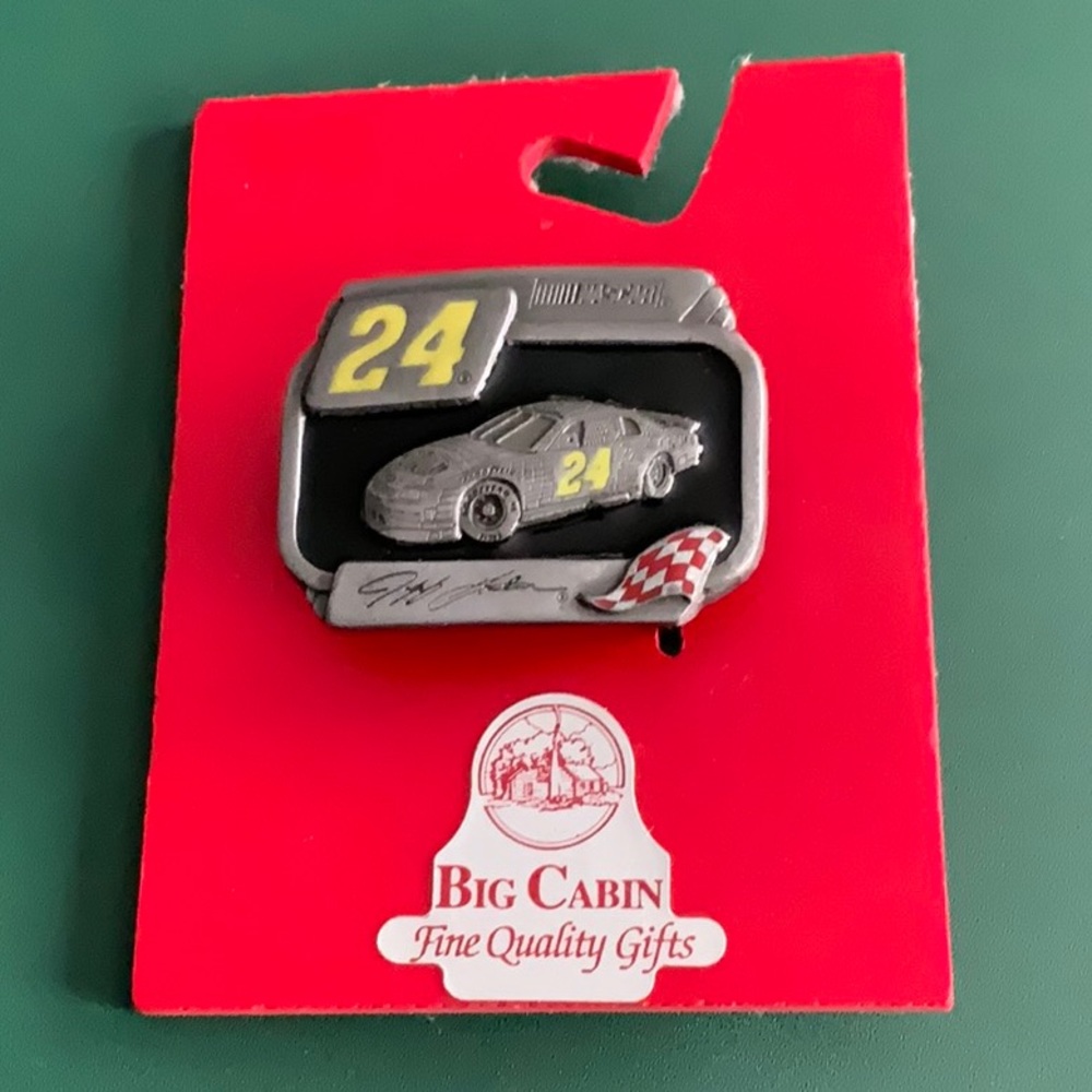 Jeff Gordon NASCAR #24 Belt Buckle NWT